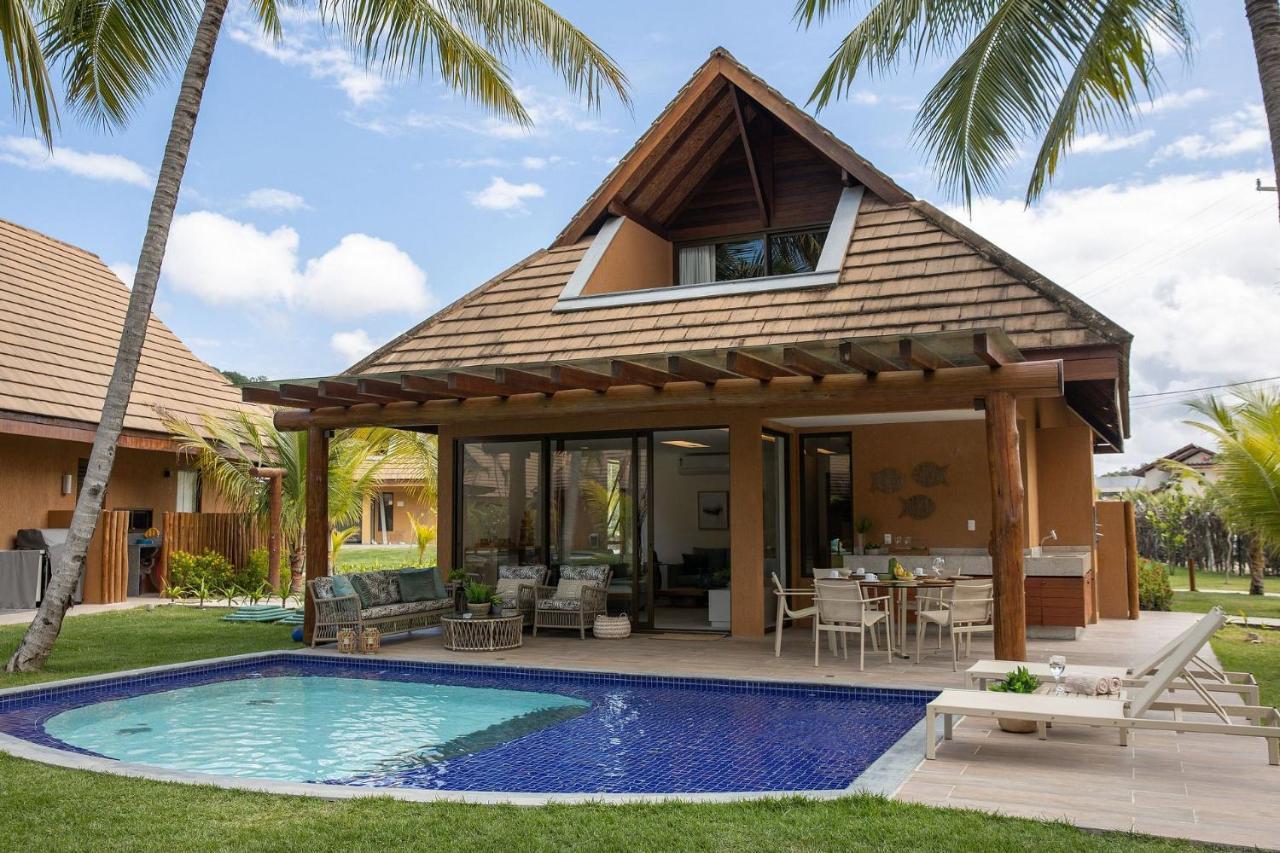 Bangalo Luxo-3Qt-Jacuzzi E Piscina Privativa-Sh009 Villa Praia dos Carneiros Exteriör bild