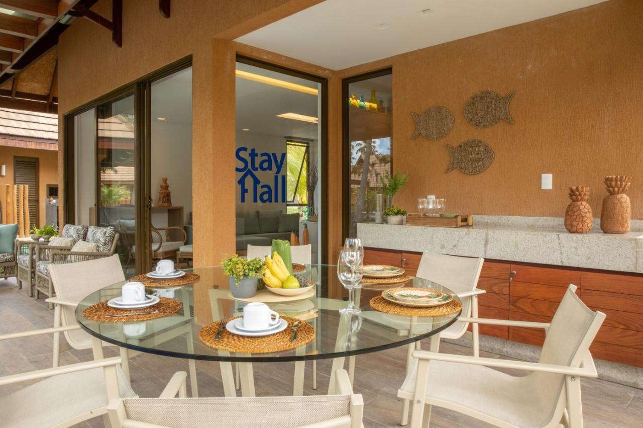 Bangalo Luxo-3Qt-Jacuzzi E Piscina Privativa-Sh009 Villa Praia dos Carneiros Exteriör bild